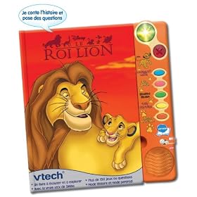Vtech - Jouet 1er �ge- Jouets �lectroniques - Magi Livre Interactif Le Roi Lion
