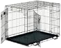 Midwest Life Stages Double-Door Folding Metal Dog Crate