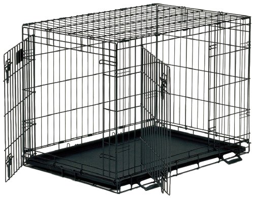 Midwest Life Stages Double-Door Folding Metal Dog Crate