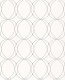 Graham and Brown 57218 Darcy Wallpaper, Pearl