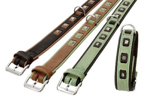Karlie 25507 Waidmanns Heil Halsband, 30 mm 45 cm, schwarz/braun