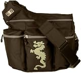 Diaper Dude Dragon Diaper Bag - Black