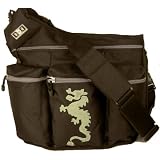 Diaper Dude Dragon Diaper Bag - Black by Diaper Dude