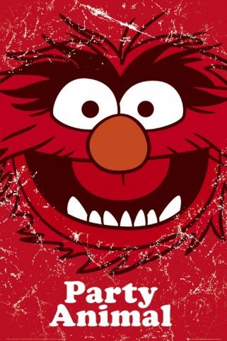 1art1 48934 Muppets - Das Tier Poster 91 x 61 cm