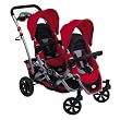 Kolcraft Contours Options Tandem Stroller, Ruby