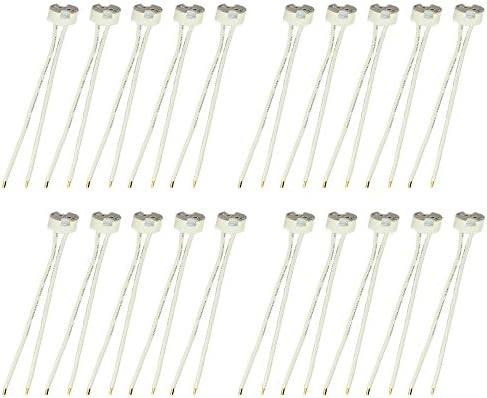 (Lot of 20)SpiritLED MR16 MR11 or G4 Socket,Wire connector socket for MR16 MR11 G4 light bulb