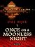 Once on a Moonless Night (Wheeler Hardcover)