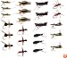 Terrestrial Trout Fly Fishing Flies Collection
