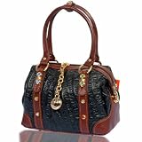 Marino Orlandi Italian Designer Jeweled Monogram Leather Speedy Bag