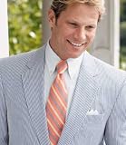 Stays Cool 3-Button Seersucker Suit