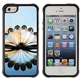 All-Round Hybrid Heavy Duty Rubber Case Hard Cover Protective Accessory Generation-II BY RAYDREAMMM - Apple iPhone 5 / 5S - Book Art Design Arhitecture Modern Random