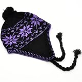 Alki'i Braided Neon Aviator warm beanie snowboarding winter snow hats -4 colors by Alki'i