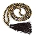 OVALBUY 8mm Tiger Eye Beads Rosary Prayer Meditation 108 Japa Mala