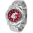 Washington State Cougars NCAA AnoChrome "Sport" Mens Watch (Metal Band)