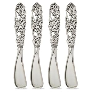 Grapevine Cheese Spreader - Set of 4