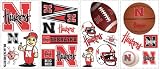 Nebraska Cornhuskers Peel and Stick Appliques Pack