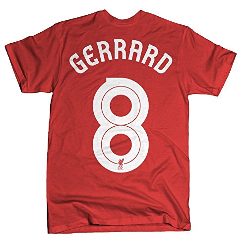 Official Liverpool FC Steven Gerrard Hero T-Shirt (Small)