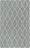 Surya Jill Rosenwald Fallon 8-Feet by 11-Feet Hand Woven Rug, blue crossover