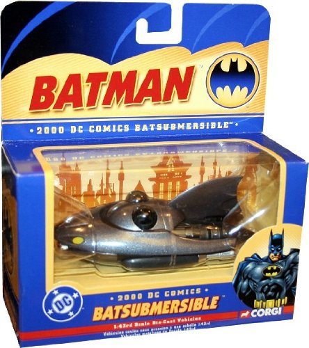  Corgi 2000 DC Comics BATSUBMERSIBLE 1:43 Scale Die-Cast Vehicle
