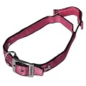 Bamboo Quick Control Collar with Built-In Leash Extra Large, Pink