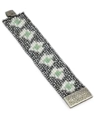 The Montage Collection "Timeless Curiosities" 12 Row Woven Cuff