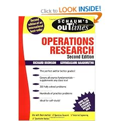 Schaum's Outline of Operations Research (Schaum's Outline Series)