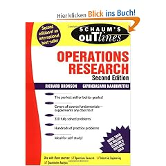 Schaum's Outline of Operations Research (Schaum's Outlines)