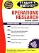 Schaum's Outline of Operations Research