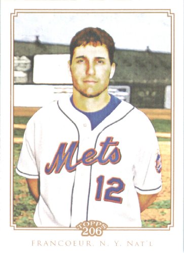2010 Topps T-206 Baseball Card # 235 Jeff Francoeur - New York Mets - MLB Trading Card in Screw Down Case!