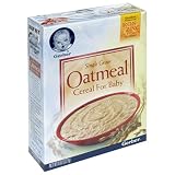 Review Gerber  / Gerber Oatmeal Cereal, 8-Ounce Boxes (Pack of 12)