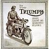 The Trusty Triumph Motorcycle - Vintage Mouse Mat