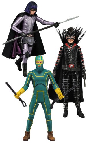 キックアス2/ 7インチ アクションフィギュア シリーズ1: 3種セット