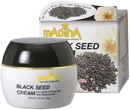 Black Seed Facial Cream/Lighter, Firmer Skin/Contains Black Seed Oil and Herbal Extracts.