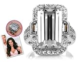 Kim Kardashian Inspired Engagement Ring 20 TCW - Large