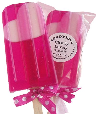 Pretty Like Me - Sweet Raspberry Soap Popsicle