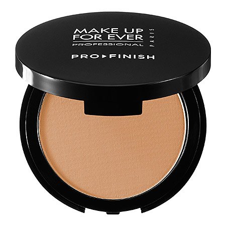 MAKE UP FOR EVER Pro Finish Multi-Use Powder Foundation 127 Golden Sand 0.35 oz