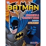 BatmanColoringandActivityBook144Pagewith30Stickers