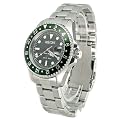 Nautec No Limit Herren-Armbanuhr Deep Sea DS AT-GMT/STSTGRBK