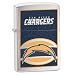 Zippo San Diego Chargers High Polish Chrome Lighter