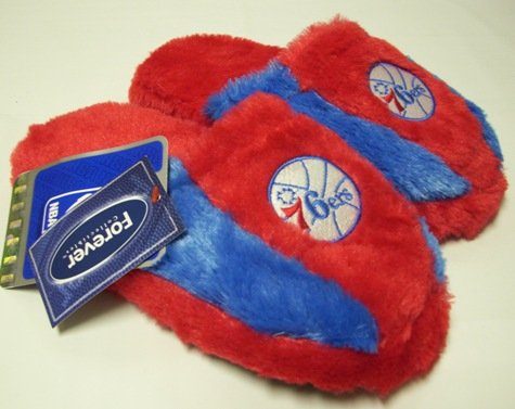 Philadelphia 76ers NBA Plush Slide Slippers
