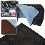Extra Thick Padded Moving Blanket - 7...