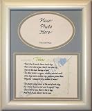 Review All Things For Mom Twin Mat/Frame - Boy- 8x10 / Twins Picture Photo Poem Mat & Frame- 8x10 - Boy