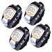 51grmBiy6KL. SL75  (2 pack) AGPtek® New two way Fashionable Wrist operated Wristwatch Walkie Talkie Wrist Watch  Auto Channel Scan  LCD display  Auto Squelch