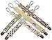 Just-pro Pacifier Clip and Teething Ring Holder, Set of 5