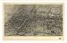 Historic Arlington Kearny, New Jersey, c. 1907 (L) Panoramic Map Poster Print Reprint Giclee