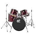 Westbury 5 Piece Drum Set - Burgundy Steel (W575T/YT)