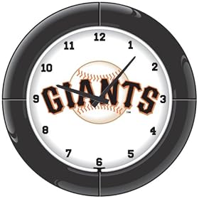 Imperial San Francisco Giants Licensed Everbrite Neon Wall Clock