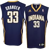 Danny Granger Jersey: adidas Navy Replica #33 Indiana Pacers Jersey