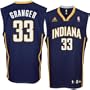 Adidas Indiana Pacers Danny Granger Replica Road Jersey Large
