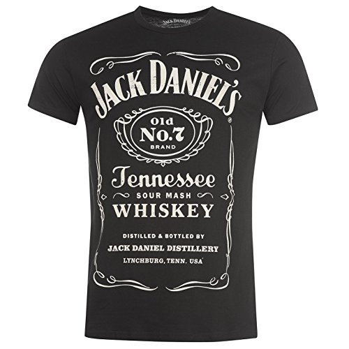 Jack Daniel's - OLD No.7 - Mens T-Shirt Genuine JD Merchandise (Large)